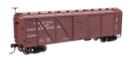 Walthers Mainline 910-40708 HO Maßstab 40' ARA Güterschuppen RTR CNW #62068 | Zustand: Neu