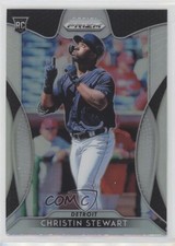 2019 Panini Prizm Tier II Silver Prizm Christin Stewart #122 4xw