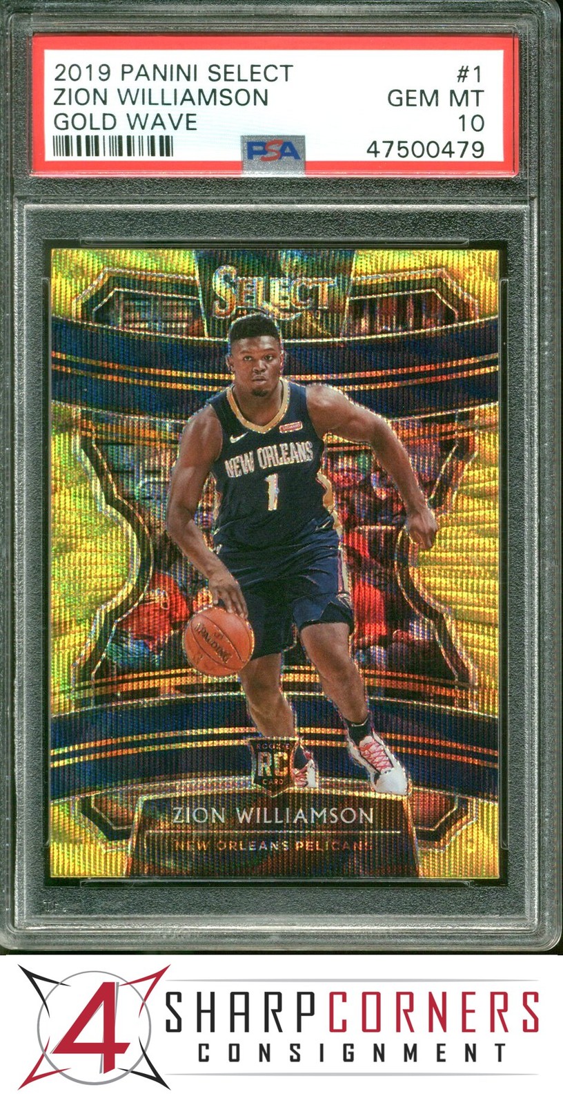 Zion Williamson Rookie Card Auction Tracker