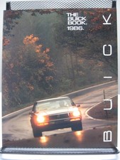 1986 The Buick Book Full Line Car Dealer Sales Brochure Catalog