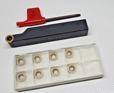 Drehstahl SRAPR 1616 H10 + 9 HM Wendeplatten RCMT 10 T3-MO TIN