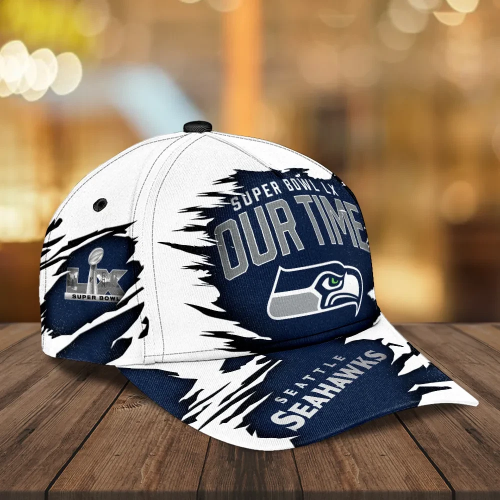Seahawks Super Bowl LX Classic Cap