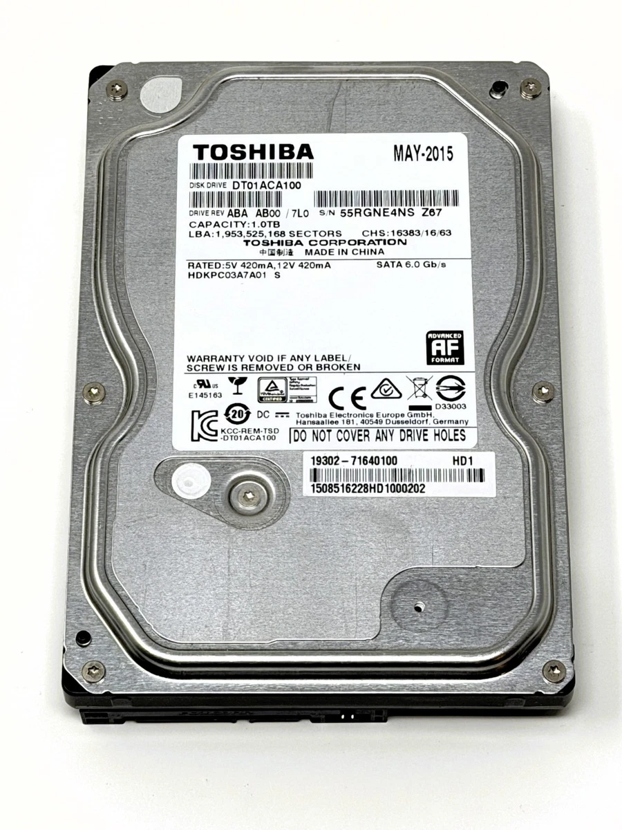 Toshiba 1 TB Internal Hard Disk Drives for sale | eBay