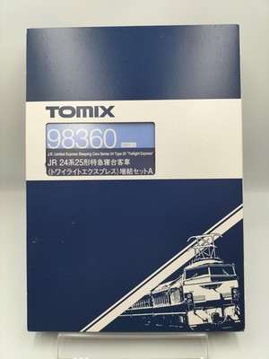 Tomix Spur N JR 24 Serie 25 Typ limitierter Erstschläferwagen Dämmerung gebraucht