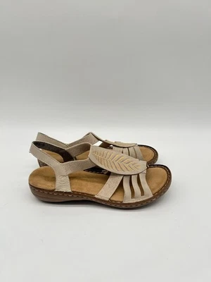 Rieker Damen Sandale Beige EUR 37 - Bild 1 von 4