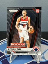 2024-25 Panini Prizm Monopoly #86 Alexandre Sarr RC - Washington Wizards