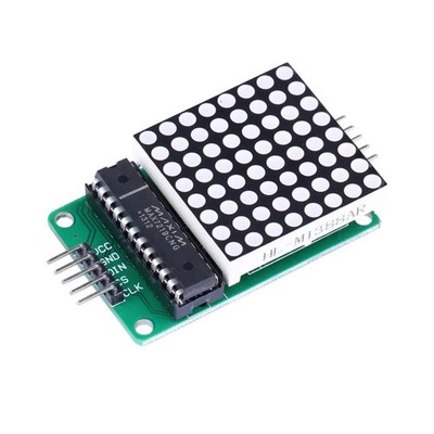 LED Array 8x8 mit MAX7219 Arduino Matrix Prototypen Wasserfall REF600