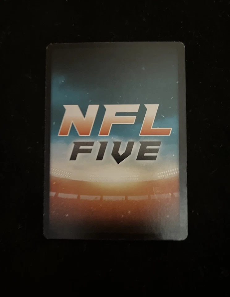 2021 Panini NFL Five TCG - Christian McCaffrey #R205 Swirlorama - Image 4 of 4