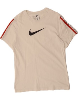 NIKE Herren Grafik T-Shirt Oberteil Large Off White DX60
