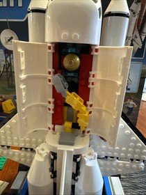 LEGO City Spaceport Set 60080 Space Shuttle Used No Manuals