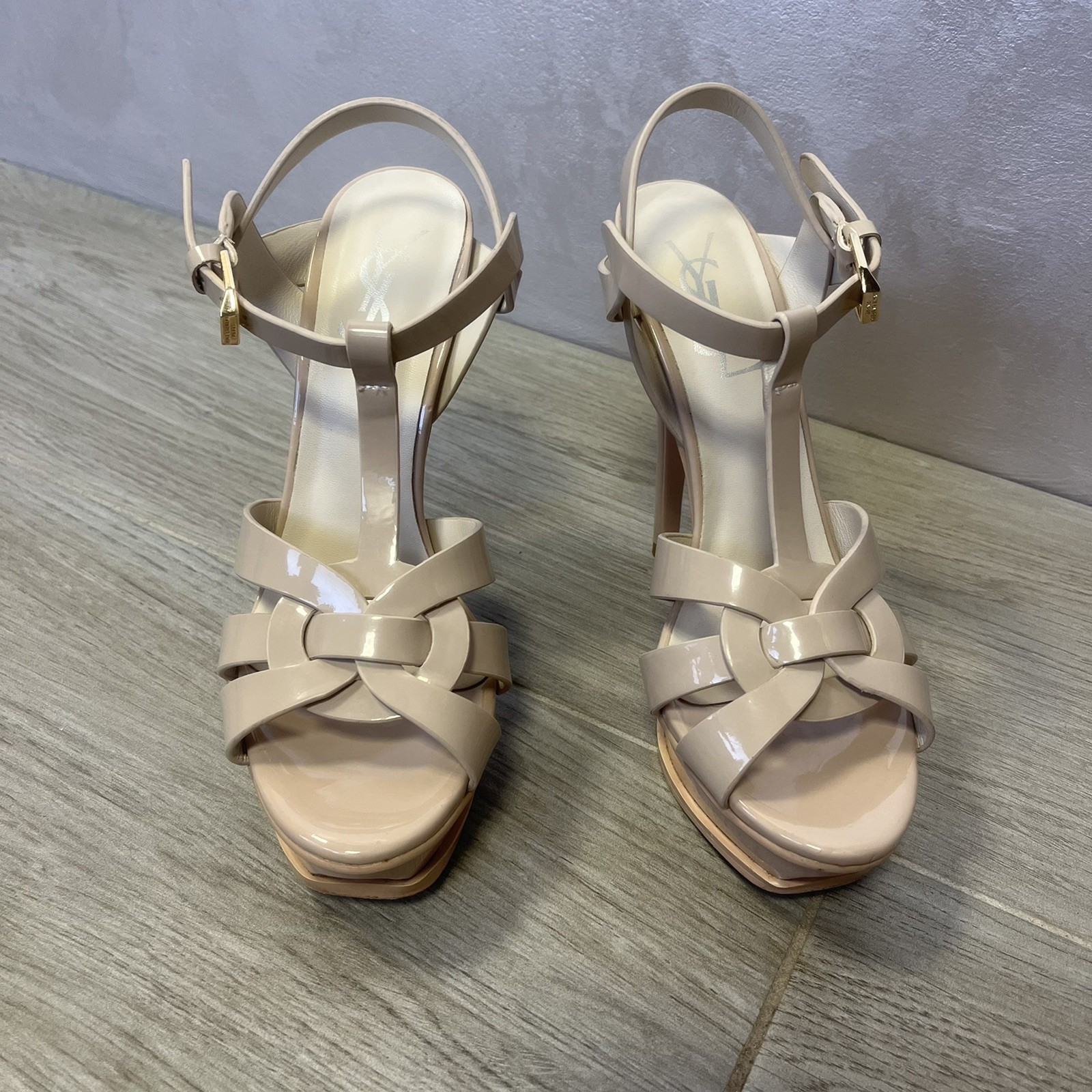 Sandali stiletto omaggio Yves Saint Laurent taglia 38