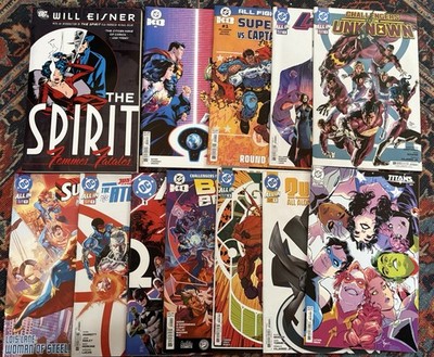 DC comics The Spirit Femmes Fatales TPB Eisner, +More #1 s, Variants, Lot Of 12