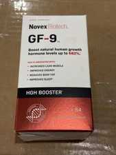Novex Biotech GF-9 Growth Supplement - 84 Capsules Exp 07/26+