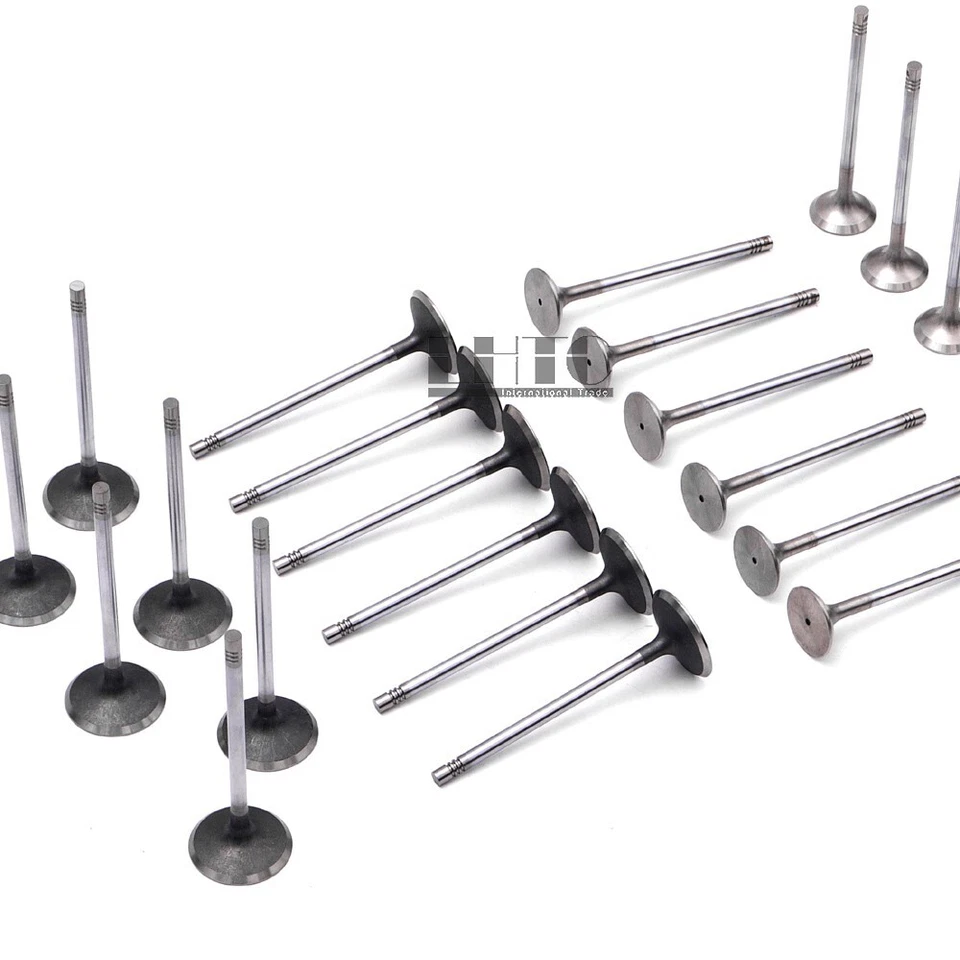 Juego de válvulas de admisión y escape para Mercedes-Benz C230 C300 E300 S300 M272 2,5 L 3,0 L Foto 4 de 4