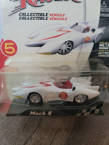Jada Toys SPEED RACER Mach 5 White Die Cast Brand New Super Rare 1:55 Mint - Picture 4 of 4