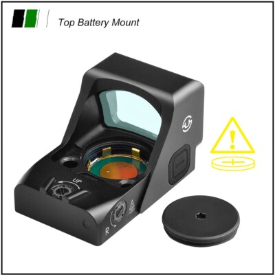 3 MOA Green Dot & 56 MOA Circle Ring Reticle Sight OAKC for RMR