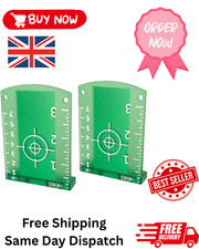 Laser Targets 2 Pack Magnetic Floor Laser Targets Card Plate for Green Beam La