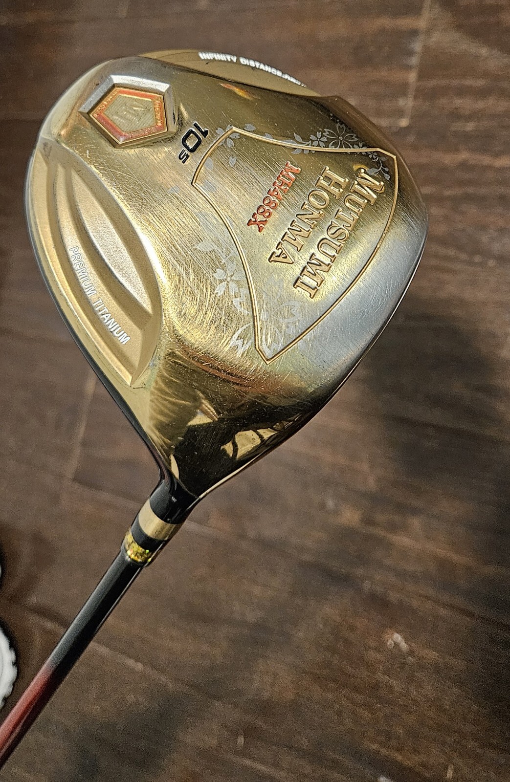 Mutsumi Honma Driver MH488X SR Flex 10.5 Degree Premium Titanium Carbon
