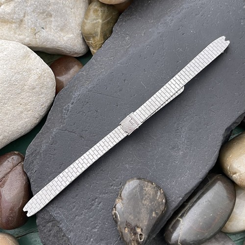 White Gold-Filled Kestenmade Mid Century Ladies 1960s Unused Vintage Watch Band - Picture 5 of 9