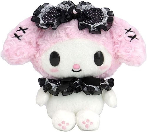 Sanrio Character My Melody Stuffed Toy S (Girly Black) Plush Doll New JP
