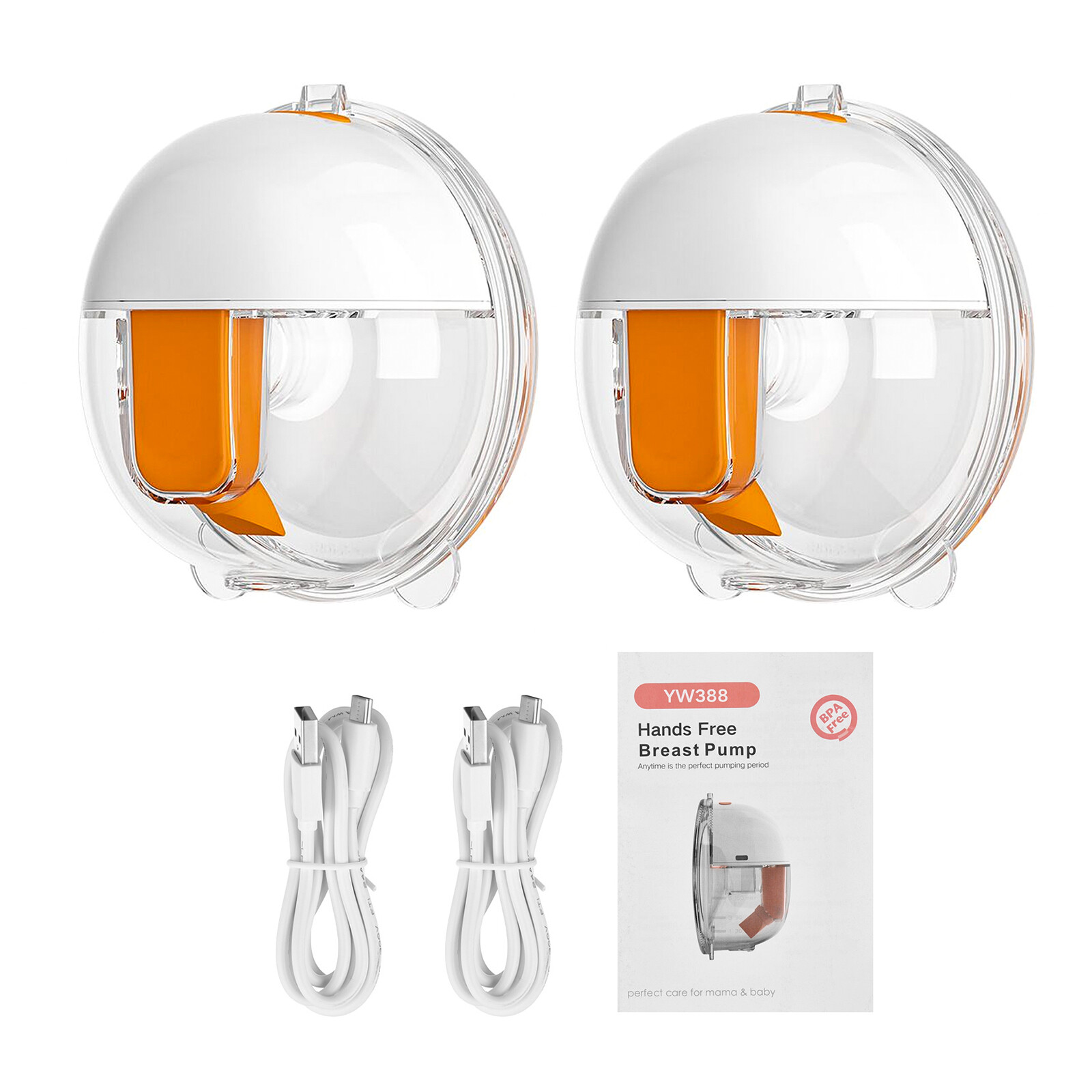 2pcs Wearable Hands Free Electric Portable Invisible Silent W5K5 | eBay