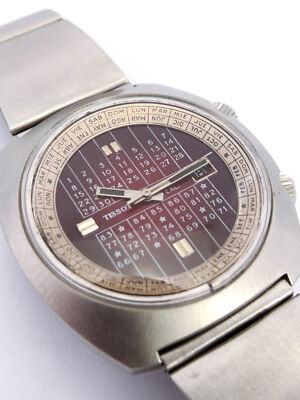 Tissot Armbanduhr Super Compressor Automatik ewiger Kalender 70´s
