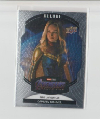 Upper Deck Marvel Allure Base Trading Card #99 Brie Larson as Captain Marvel