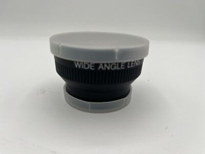 Wide angle lens made in Japan. Both Lens Caps And Case Generic