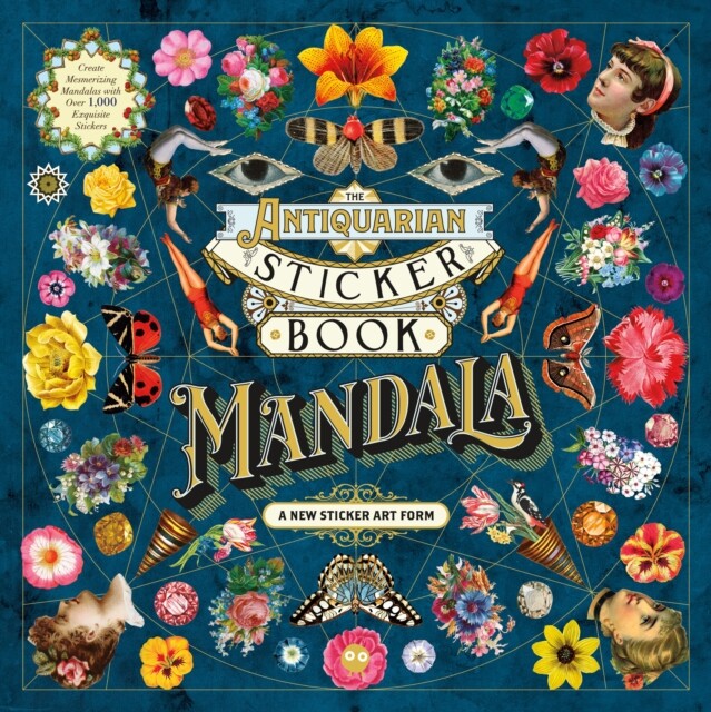The Antiquarian Sticker Book: Mandala by Odd Dot (Paperback Book)