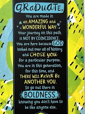 grad card wording Printable Graduation Words of Wisdom & Advice Card main image 1
