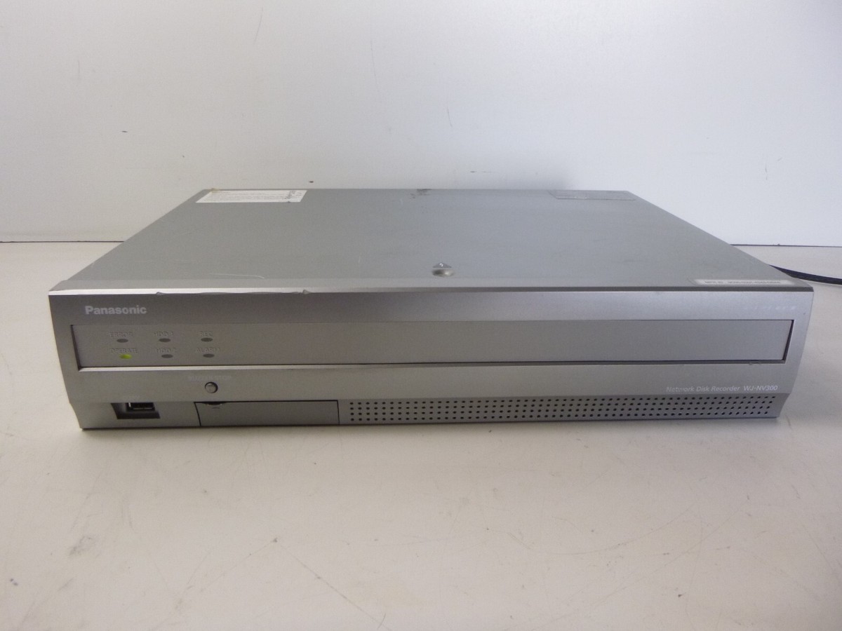 Panasonic WJ-NV300 Network Disk Recorder WJ-NV300K - No HDD Panasonic WJ-NV300 Network Disk Recorder WJ-NV300K - No HDD