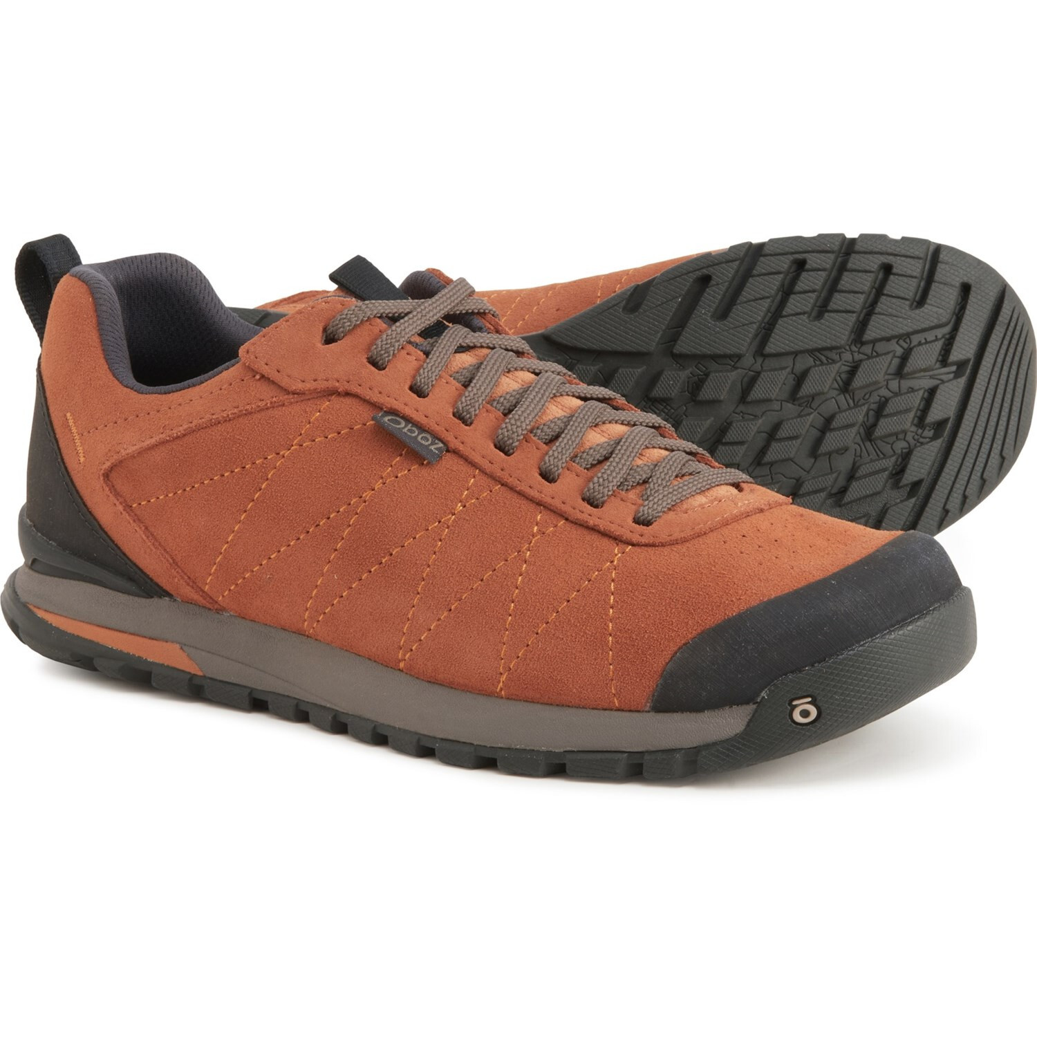 Oboz Men's Bozeman Low Leather US 14 M Bronze Suede Hiking Shoes