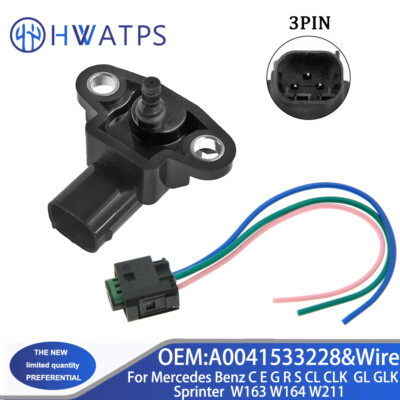 MAP Sensor & Wire A0041533228 For Mercedes A B C E S M G R V