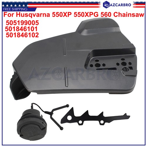 Partscollect Kit De Cubierta De Embrague Y Freno De Cadena Para Motosierra Husqvarna 550XP, 560XP