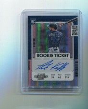 2021 Contenders Optic Rookie Ticket Silver Holo Prizm Alex Kirilloff Rookie Auto