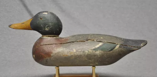 Mason STANDARD Grade MALLARD DRAKE decoy glass eye duck decoy OP hunting wear