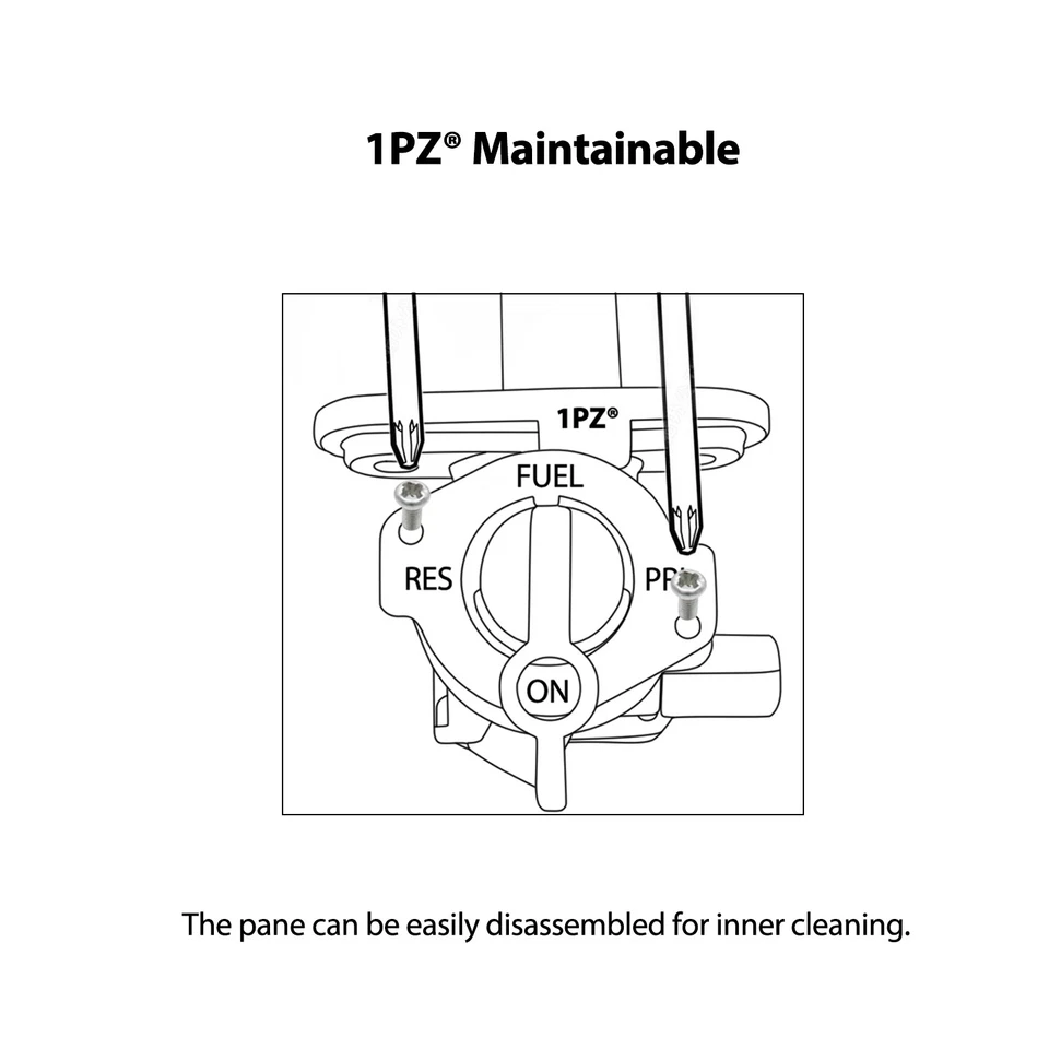 For Suzuki GS300L GS650 GS450L GS550 GS750 GS850G GS1000G Fuel Valve Petcock - Image 4 of 4