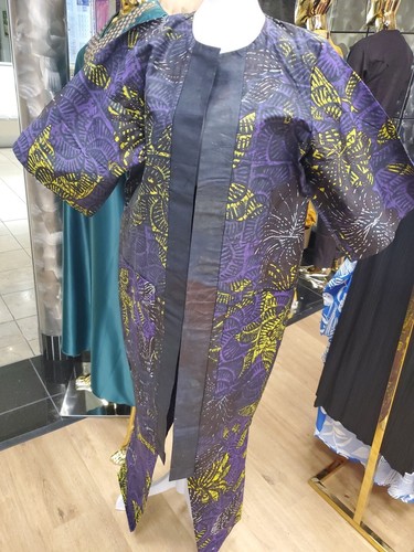 Shenbolen Damen afrikanisches Druck Jacke Dashiki traditionelles Oberteil Kleid - Bild 1 von 18