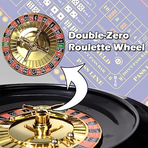 10 Inches Roulette Wheel, American Style Roulette, for Game Night eBay
