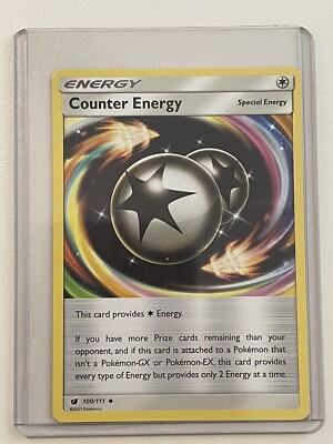 Pokemon TCG Counter Special Energy 100/111 Uncommon Sun & Moon: Crimson  Invasion