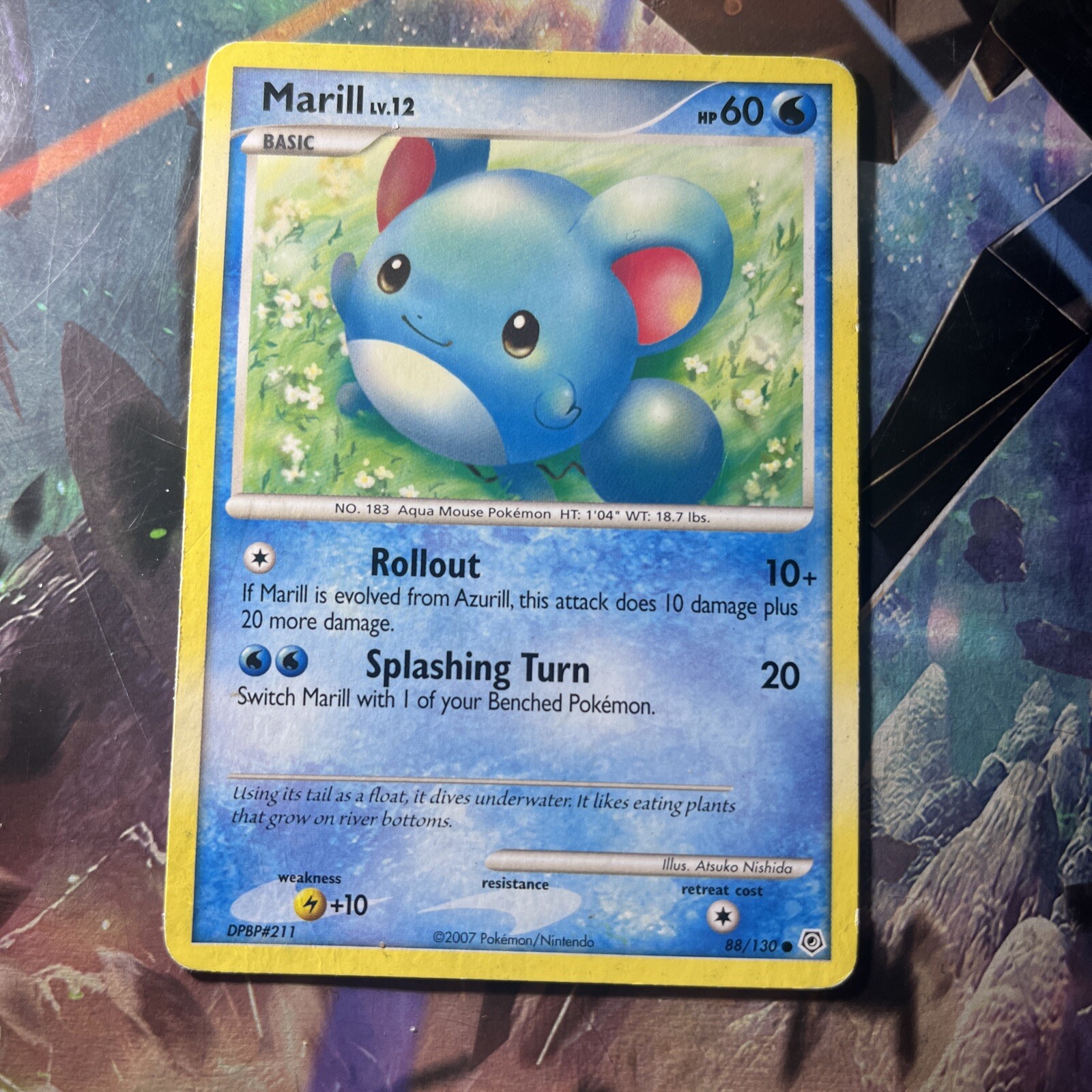 Marill 88/130 Diamond & Pearl Pokemon NM