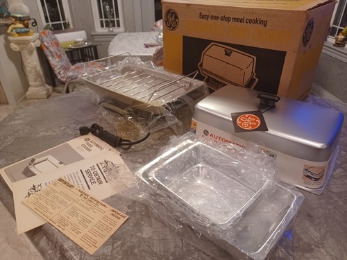 Vintage GE automatischer Kocher FC1 - brandneu, alle Unterlagen, Etiketten & Box - Bild 10 von 15
