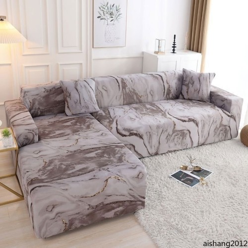 Geometric Thick Sofa Cover Elastic Stretch For Living Room Universal Couch Cover - Picture 8 of 46