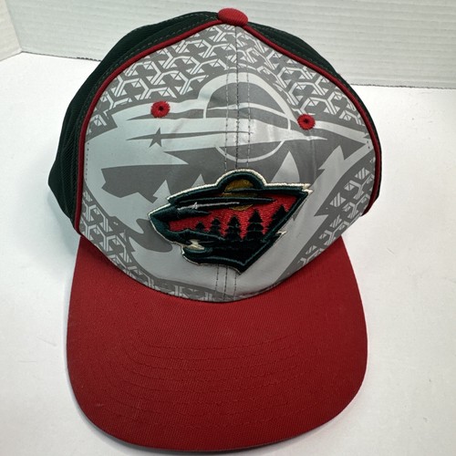 Zephyr NHL Minnesota Wild SnapBack Hat Cap Green Red Silver | eBay