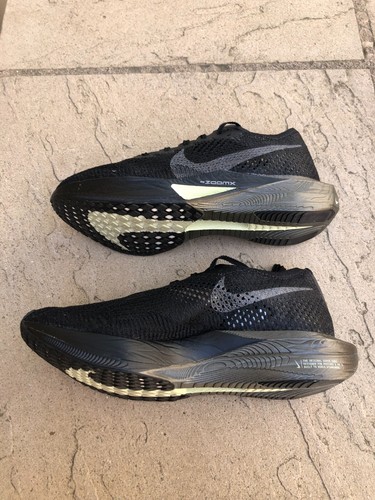 Men's 14  Nike ZoomX Vaporfly Next% 3 FK HV6351-001 Black Olive Aura Medium Ash - Picture 3 of 8