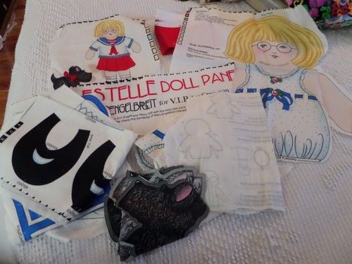 Mary Engelbreit Ann Estelle Doll Panel & Scottie cut out