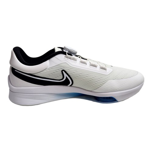 Zapatos de golf Nike Air Zoom Infinity Tour Next % BOA para hombre talla 9,5 AMPLIOS blancos azules - Imagen 9 de 11