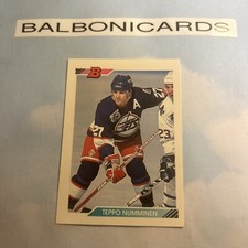 1992-93 Bowman Jets Hockey Card #299 Teppo Numminen NM+ Free Shipping!
