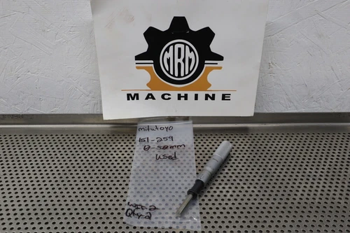 Mitutoyo 151-259 0-50mm Micrometer Head Used With Warranty See All Pictures