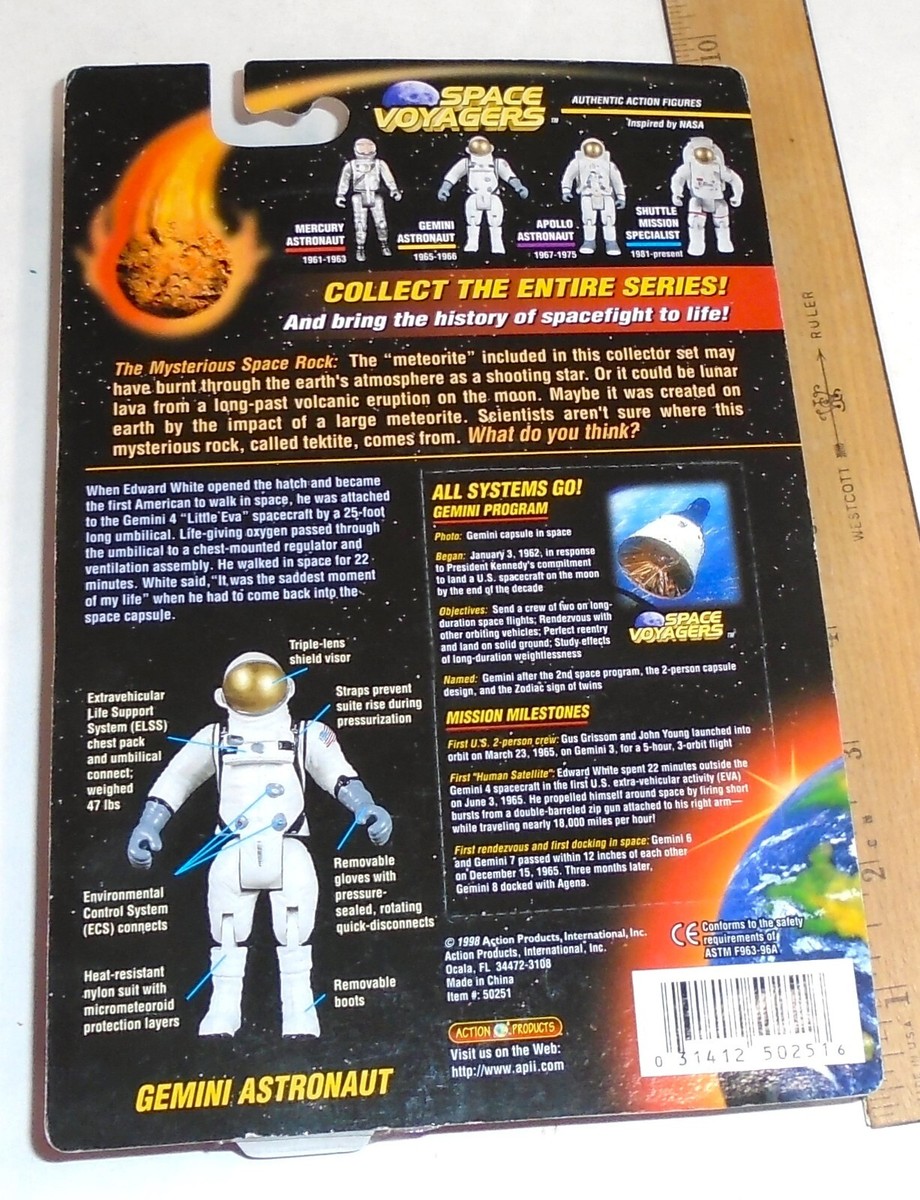 GI Joe Like Action Products MOC FIGURE 1998 Space Voyagers Gemini